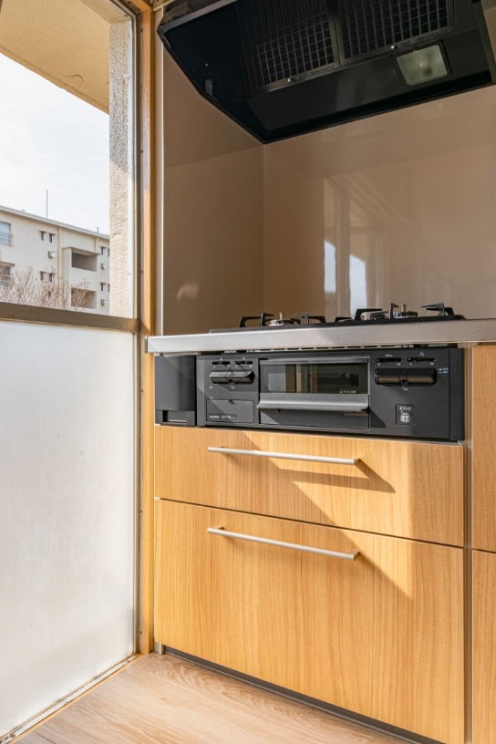 リノベーション後｜キッチンコンロ