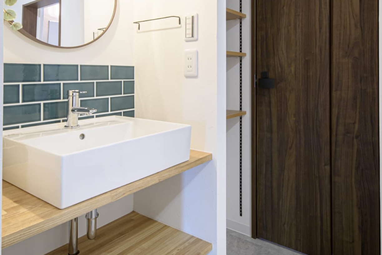 リノベーション後｜洗面台